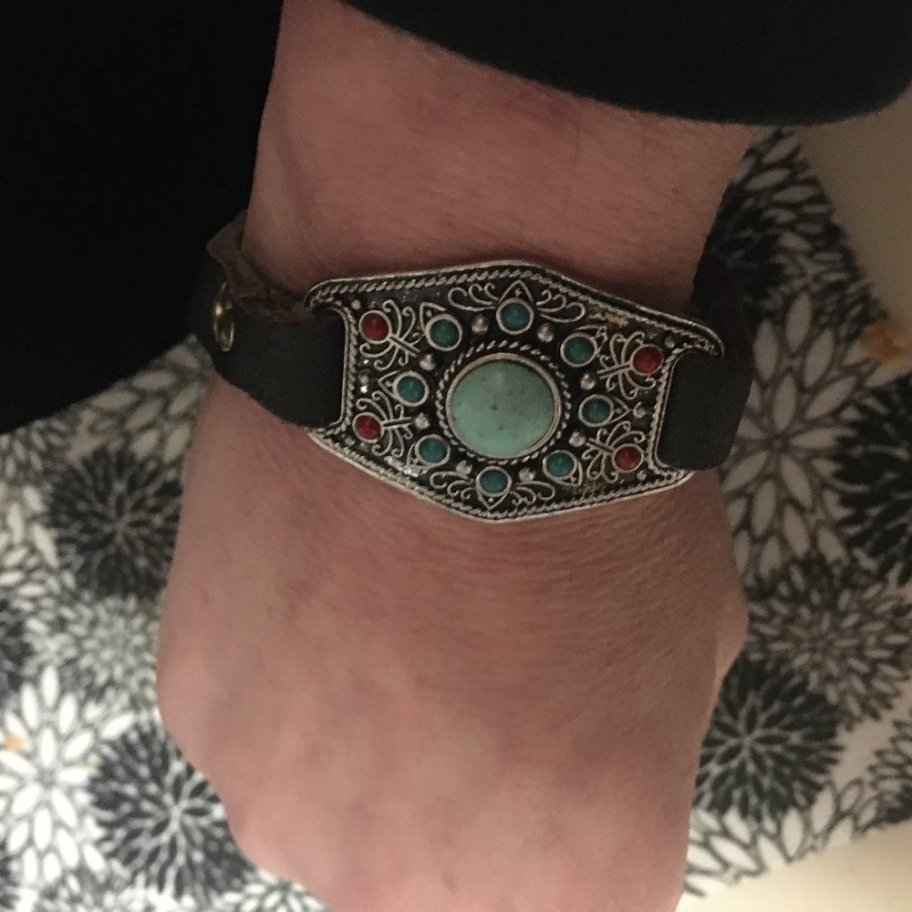 Lucky Brand Leather Bracelet 267 $25 or $20 w/offer